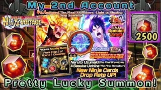 Part 1 2Nd Account 2.500 Shinobite Summon For Naruto & Sasuke Final Showdown Nxb Nv