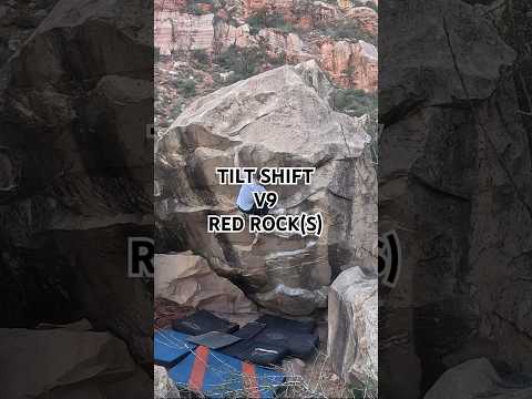 Beta Video for climb Tilt Shift v9, Red Rock