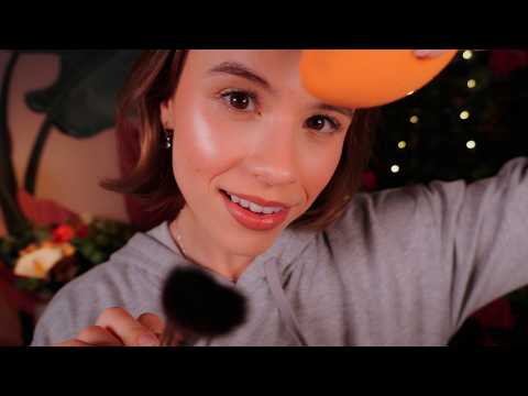 ASMR para Dormir: Maquiagem Suave com Sussurros e Sons REAIS 🪞