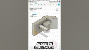 Fusion 360: Combine Tool  #3dprinting #fusion360tutorial #fusion360