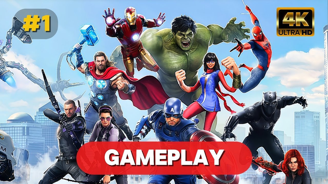 MARVEL'S AVENGERS [PC Gameplay] #1 - No Commentary - YouTube