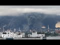 Ukrainian drones hit oil refinery and residential building in Moscow