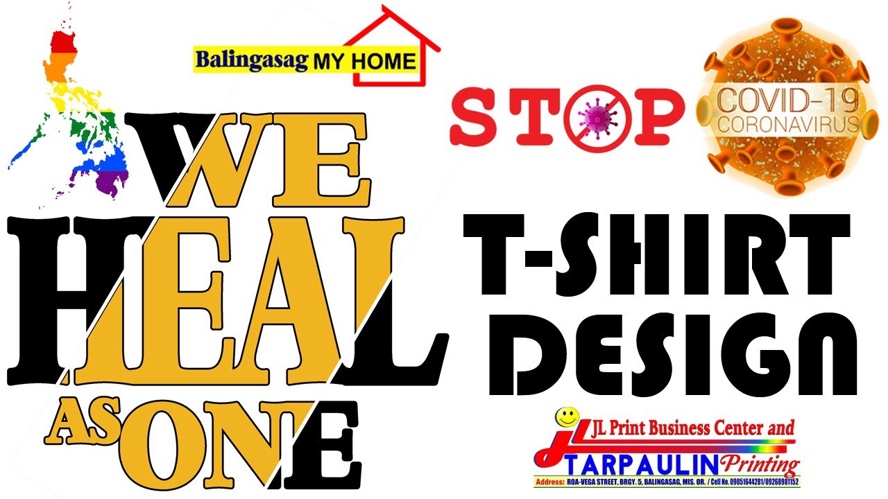 heal as one t shirt design