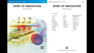 Spirit of Innovation, by Adrian B. Sims – Score & Sound