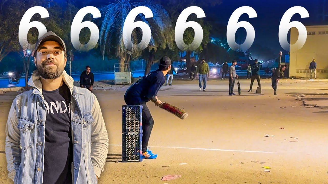 Aj JOJI Ne Street Cricket Tournament Mein Kamaal Ki Batting Kardi !! 😍