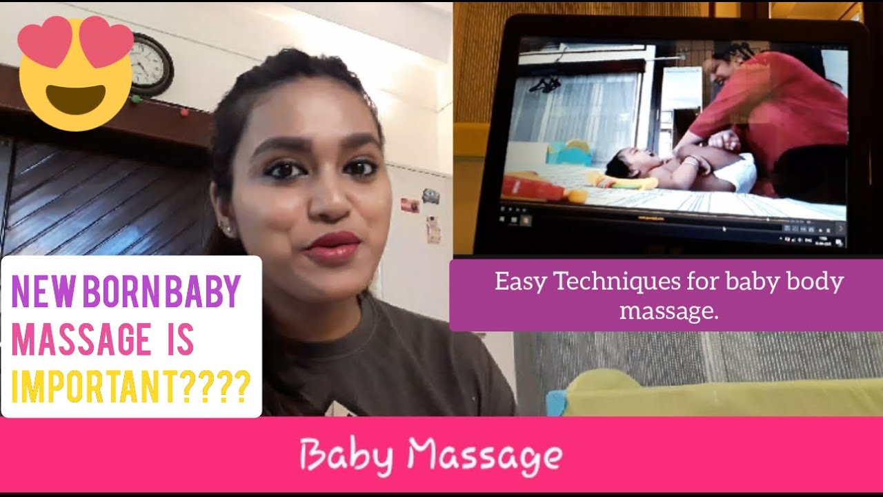 How to do Newborn Baby massage ll Step by step ll Assameses Vlog ll Axomiya YouTube