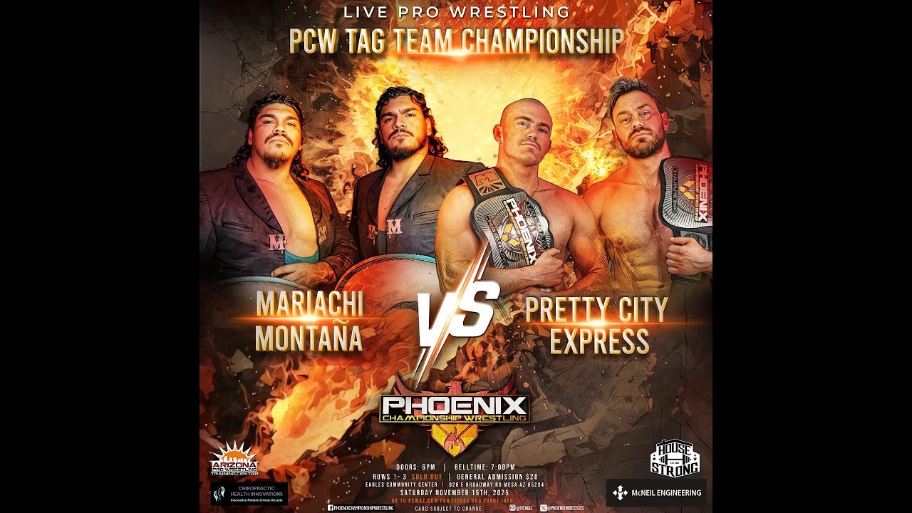 Mariachi Montana vs. Pretty City Express | 11/15/2025 | PCWAZ
