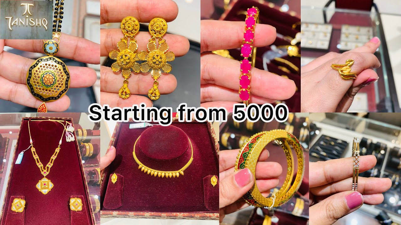 Latest gold earrings designs daily wear 2023 || tanishq daily wear gold  earrings designs with price - YouTube