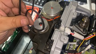 HOW TO FIX DOLPHIN XP-005 KEY CUTTER MOTOR BELT (CUTTER NOT SPINNING)