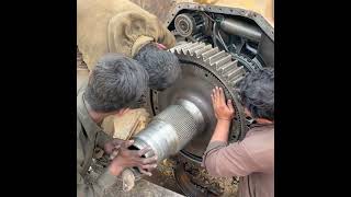 Massive Drive Gear Repair – Heavy Machine Mechanics at Their Best
