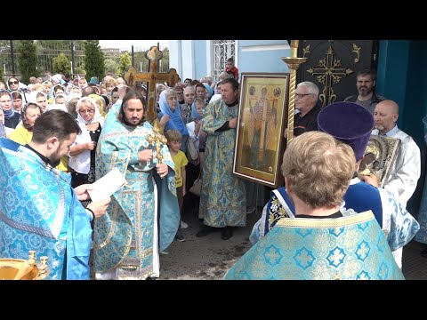 Молебен в честь прибытия иконы "Николы Зарайского" совершили в Воскресенске