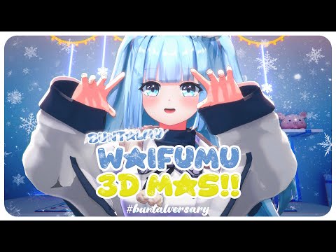 【#Buntalversary】 Debut 3D Fuyumi Celestia! ❄️🐰 #FuyumiCelestia3D