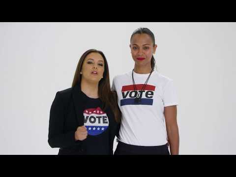Eva Longoria and Zoe Saldana: Vote for Beto for Texas!