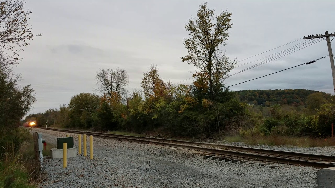 Amtrak 296 Ethan Allen at Whitehall NY 10/7/2018 YouTube