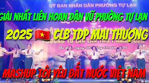 GIẢI NHẤT LIÊN  HOAN DÂN VŨ 🇻🇳 MASHUP TÔI YÊU ĐẤT NƯỚC VIỆT MAM 🇻🇳🇻🇳🇻🇳