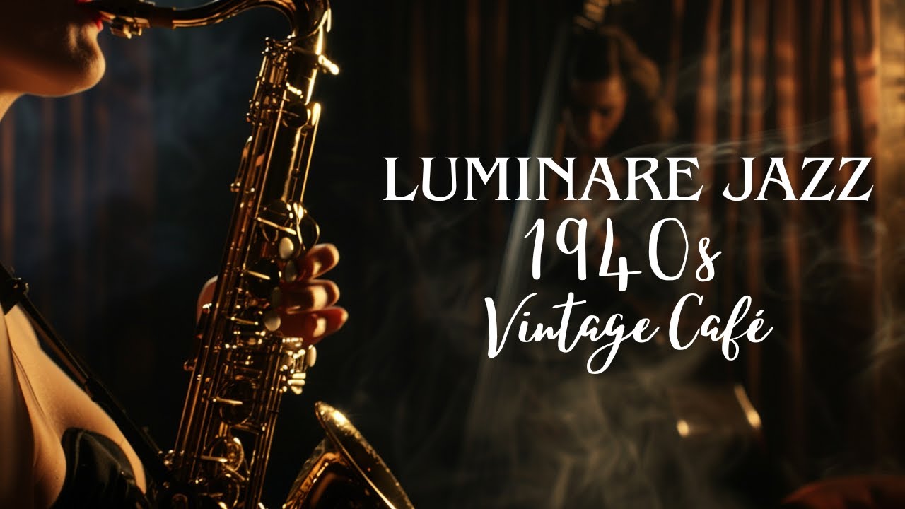 Luminare Jazz ✨ Golden Age 1940s Jazz – Classic Smooth Jazz Café Music for Study, Work & Relax