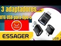 essager adaptador otg usb para tipo c adaptador para macbook xiaomi huawei samsung otg redmi