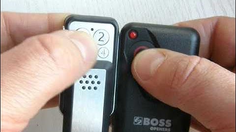 How to clone fixed code remote controls (side by side)