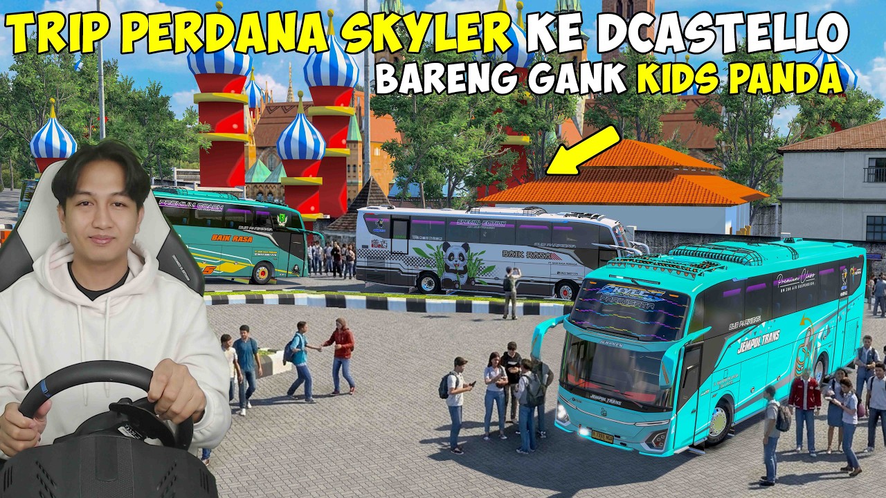 DCASTELLO KEDATANGAN ARTIS BARU JEMPOL TRANS SKYLER BARENG GANK KIDS PANDA !!