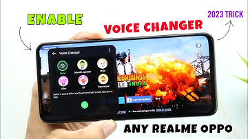 Realme UI Voice Changer | Enable Voice Changer Features in realme & Oppo Phones 😍