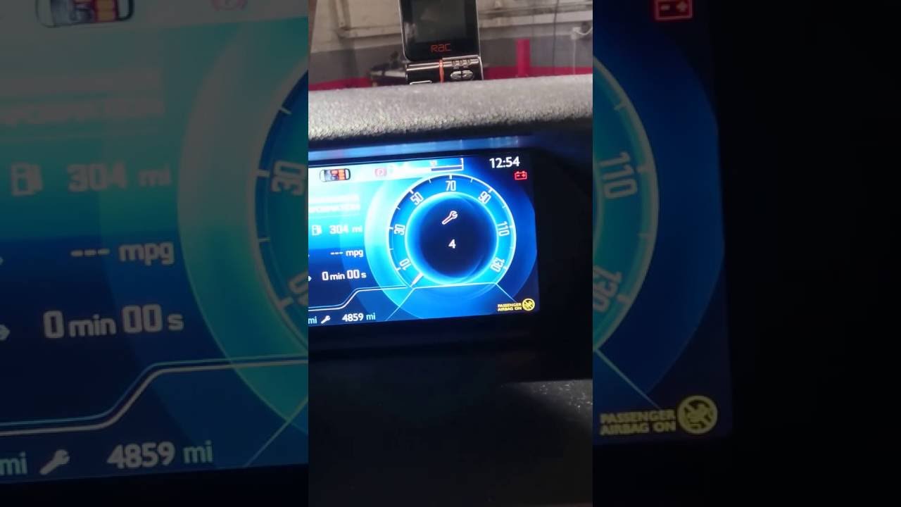 Citroen C4 Picasso New Shape Service Light Reset YouTube