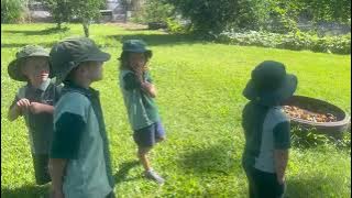 Dagun State School - growing vegetables for the school lunch, a highlight of the week.