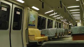 BART C1 Car 328 Transbay Tube Ride (April 15, 2022)