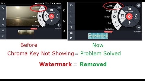 Chroma key is not showing in kinemaster in Hindi | Problem Solved