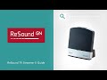 Gn resound tv streamer ii guide  eardeals