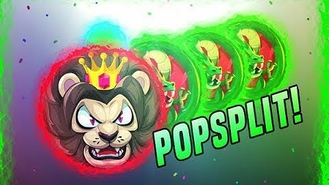 BEST POPSPLIT ! BLOB.IO GAMEPLAY