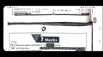 Senior inter Maths 2b Parabola 2023 very important questions parabola gun shot questions #tsinter
