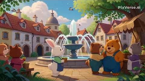 PixVerse V5 Image Text 360P cartoon video 1