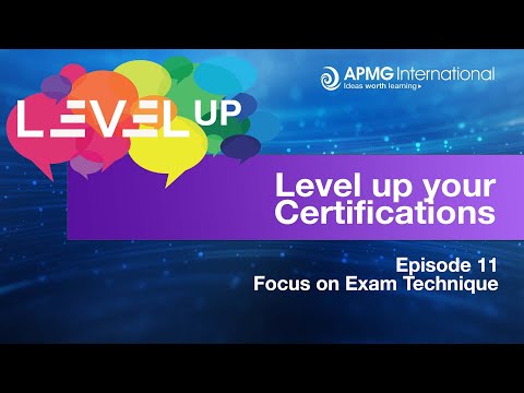 Episode 11 - Level Up your Certifications - Focus on Exam Technique