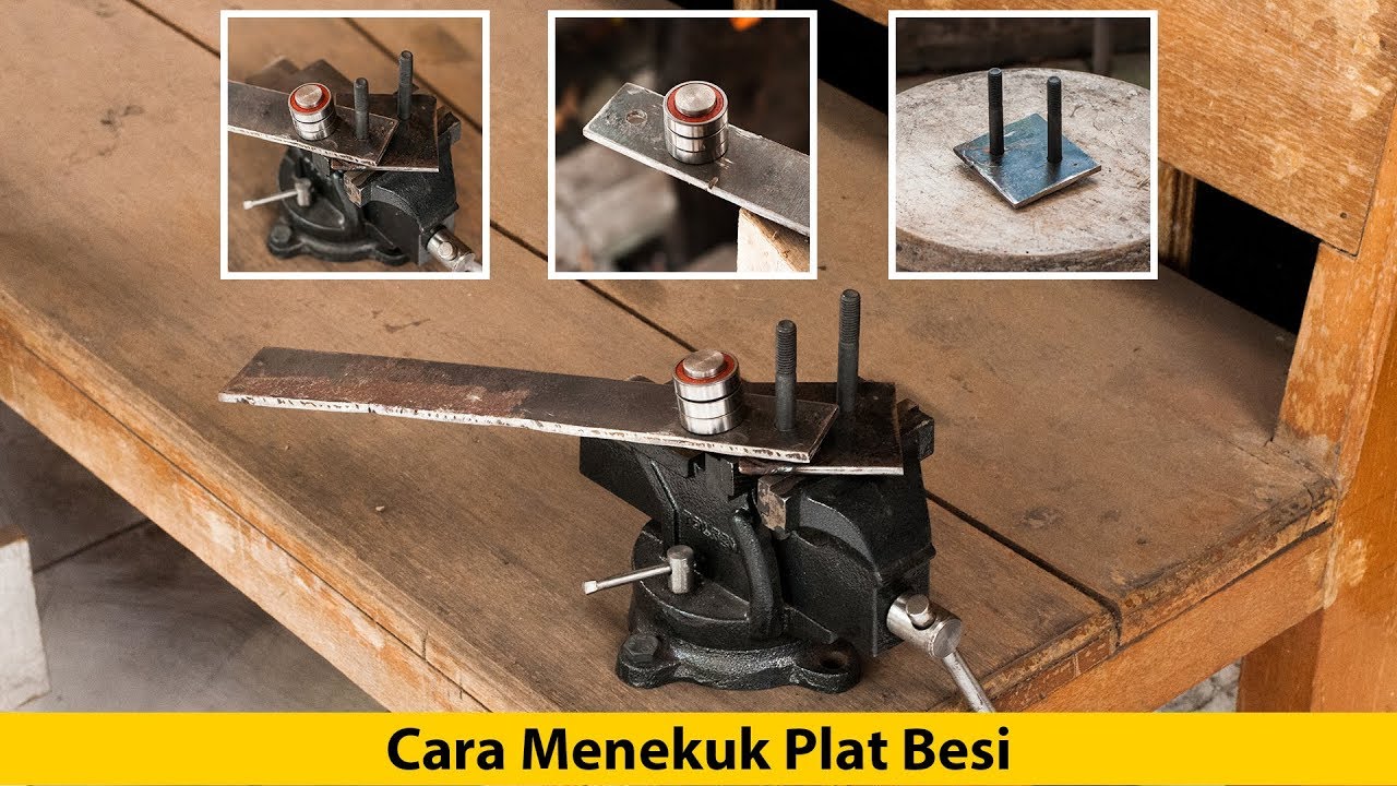  Cara  menekuk plat  besi  YouTube