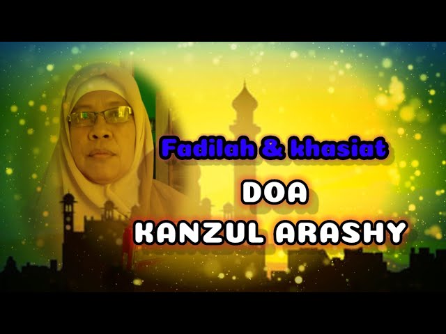 Fadilah Doa kanzul arashy class=