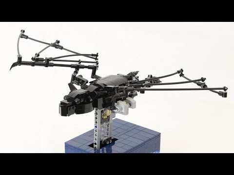 Fladdermusen - Kinetisk LEGO-skulptur