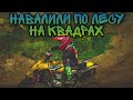 Катаем по лесу на квадрах|Quad Ride in the forest|
