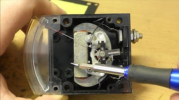 How To Use an Analog Meter || How it Works