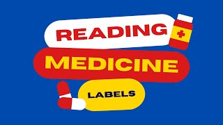 Reading Medicine Labels Punyaporn Nuansiri Number 17 Section 01 Student Id 63121070119
