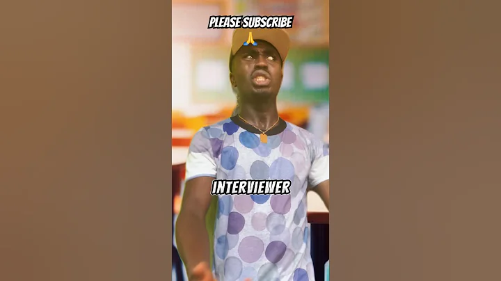 WHEN YOU INTERVIEW THE WRONG PERSON #funny #comedy #viral #shorts