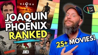 Details JOAQUIN PHOENIX Movies RANKED (Tier List) | 25+ Titles Update
