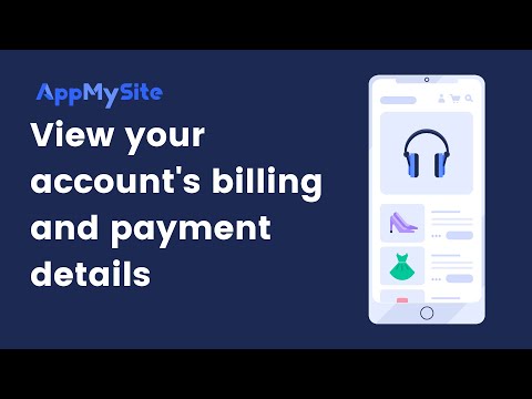 Billings and Payments | AppMySite