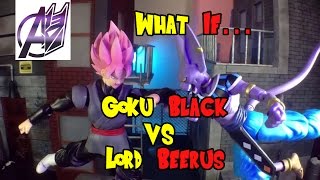 Dragon Ball Super -Goku Black vs Lord Beerus [Stop Motion Film]