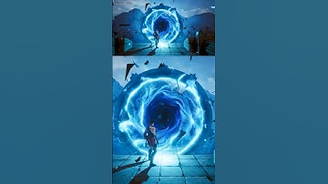 Portal Effect in Unreal Engine 4 inspired from Unreal Engine 5 Portal | UE4 Niagara Portal