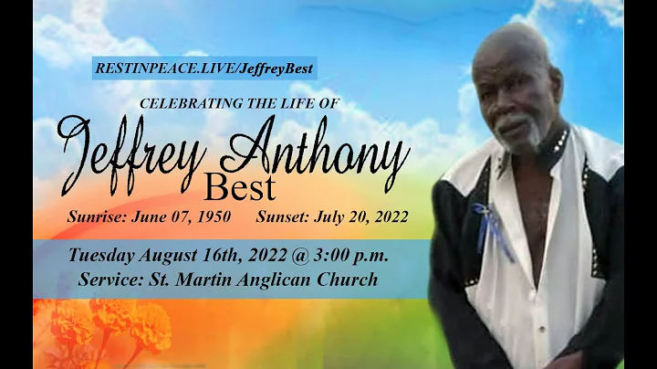 Live Stream for Jeffrey Anthony Best