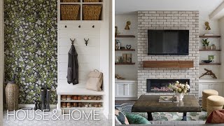 Frumpy to Fabulous! Transforming A Home With Wallpaper, Color, And A Functional Layout