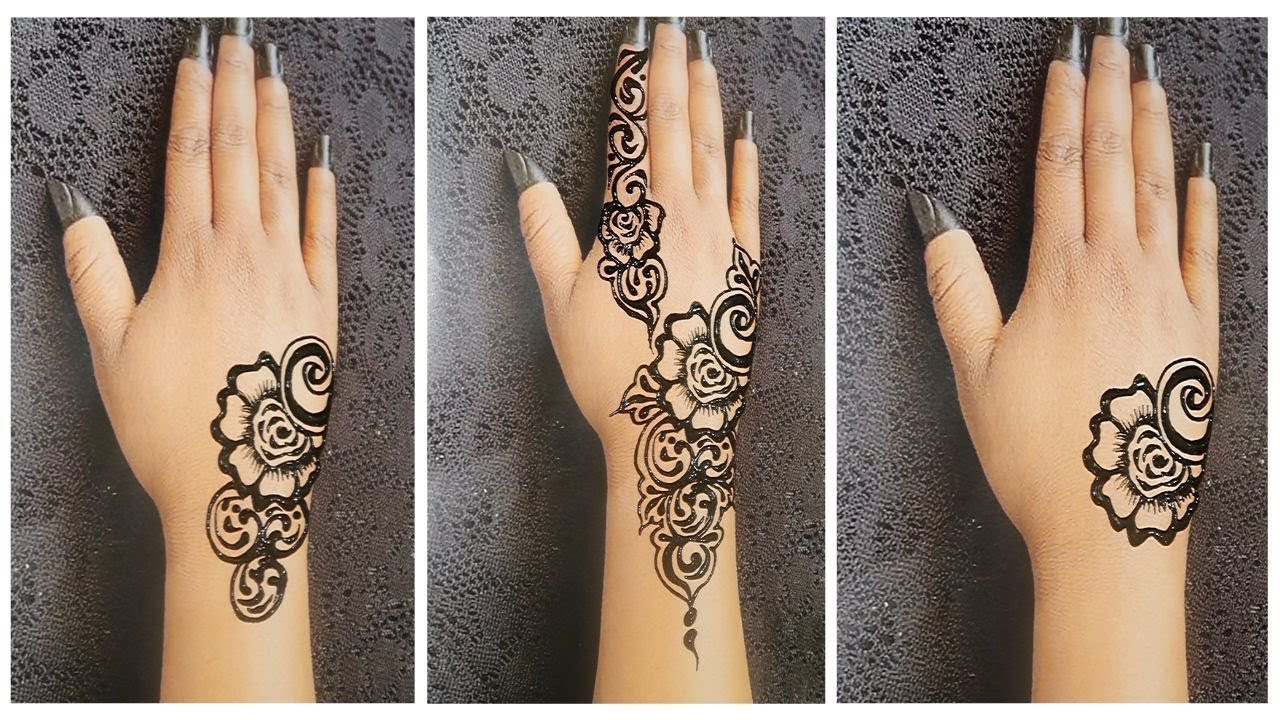 طريقة عمل الحنه السودانية | 2020 Sudanese henna step by step - YouTube |  Henna hand tattoo, Hand henna, Henna