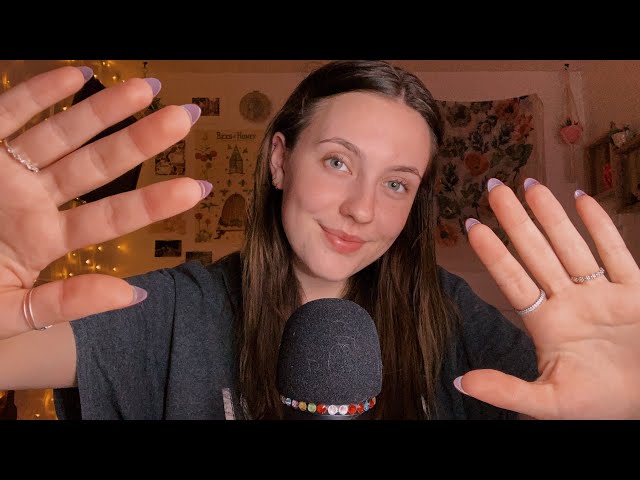 ASMR Inaudible Whisper Ramble & Hand Movements🌿