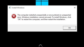 The computer restarted unexpectedly or encountered an unexpected error windows 10 (UPDATED 2022)