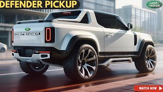 2025 Land Rover Defender Pickup Official REVEAL - Ultimate Luxury and Offroad Prowess!